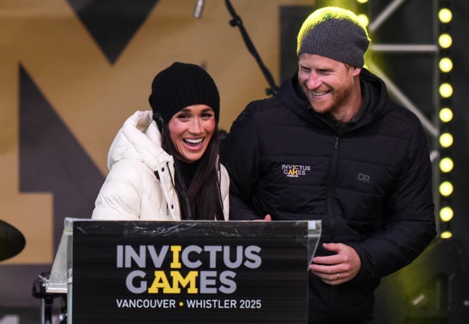 Prince Harry and Meghan Markle at the Invictus Games.