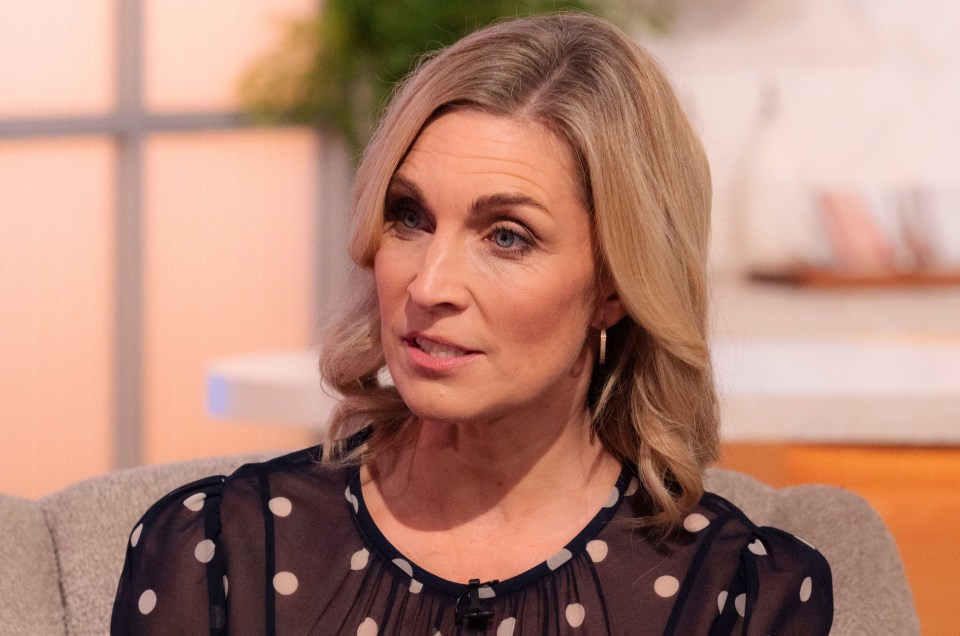 Editorial use only Mandatory Credit: Photo by Ken McKay/ITV/REX/Shutterstock (15114078o) Sarah Hewson 'Lorraine' TV show, London, UK - 23 Jan 2025