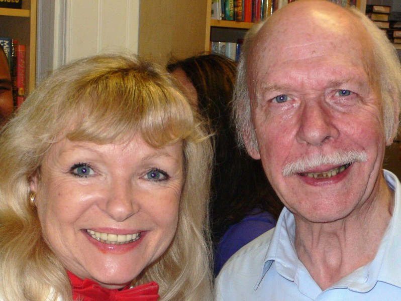 Linda Regan and Brian Murphy at The Cinema Museum, London.