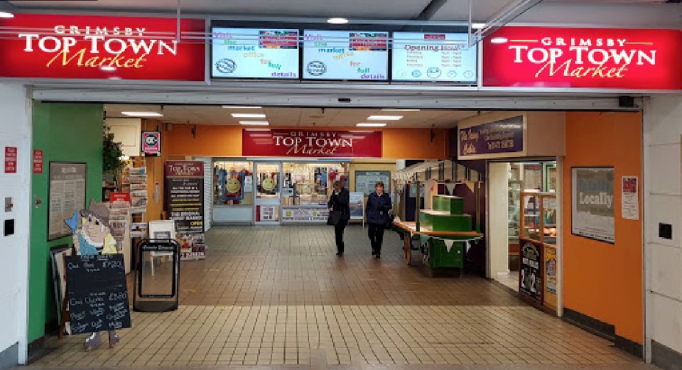 Grimsby Top Town Market closing.