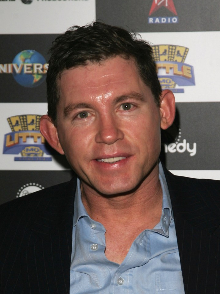 Lee Evans at a photocall.