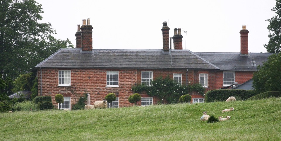 Mandatory Credit: Photo by Joan Wakeham/Shutterstock (1746441b) Rear view of Bucklebury Manor Bucklebury Manor new home for the Middletons, Berkshire, Britain - 03 Jun 2012