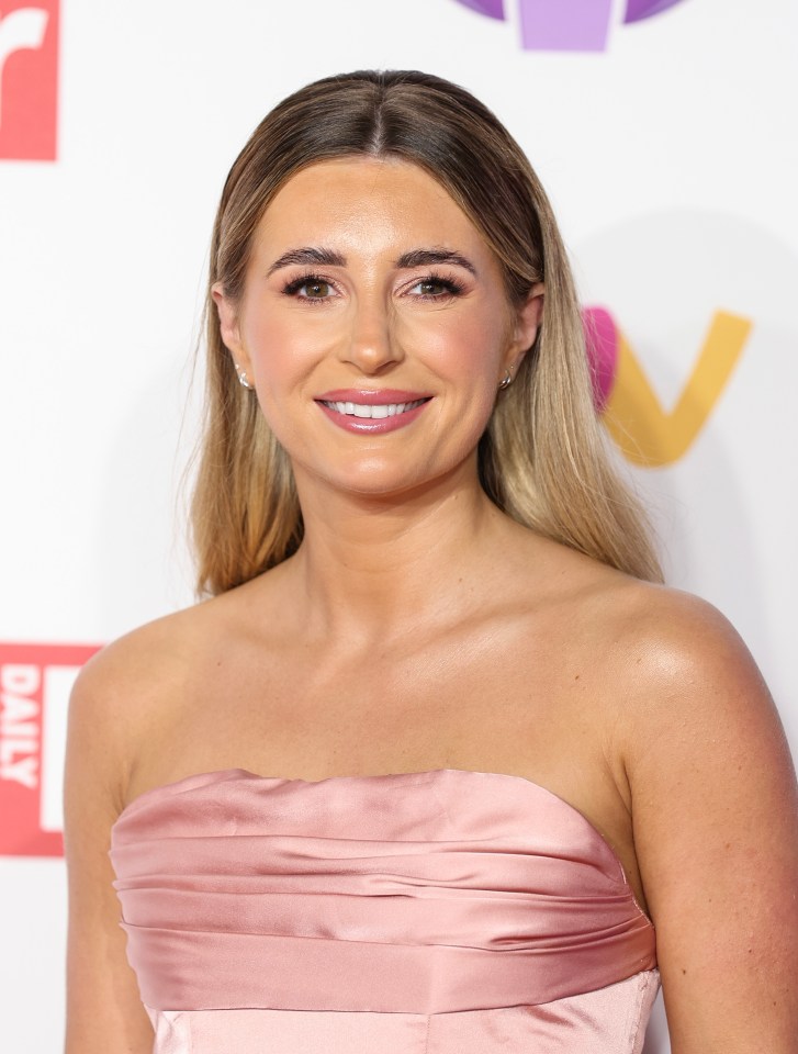 Dani Dyer at the Pride of Britain Awards.