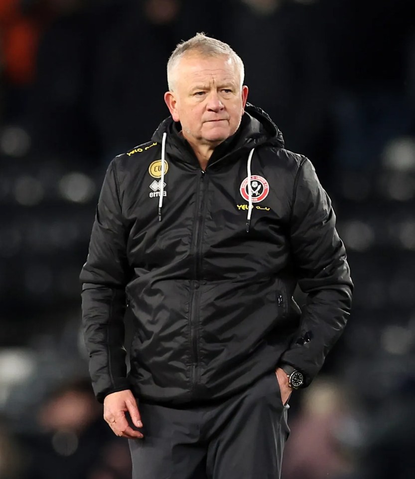 Chris Wilder, Sheffield United manager.