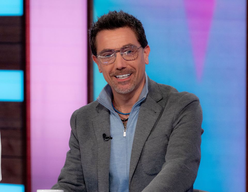 Gino D'Acampo on the Loose Women TV show.