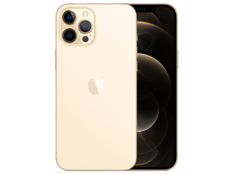 iPhone 11 Pro Max in gold.