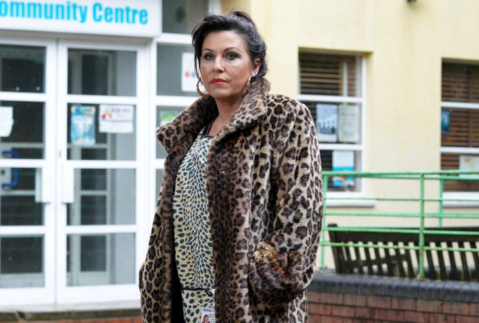 Jessie Wallace as Kat Slater in EastEnders.