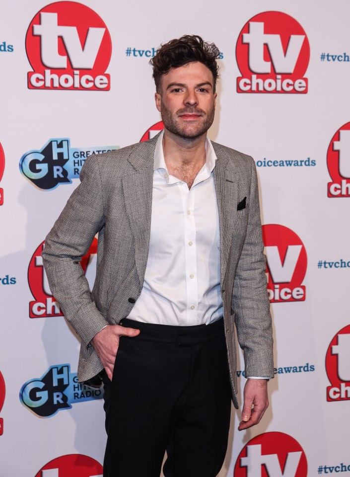 Jordan North at the TV Choice Awards.