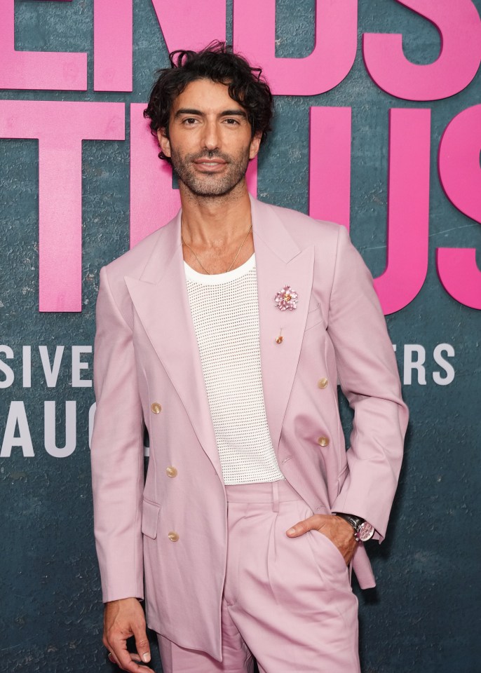 Justin Baldoni at the premiere of "It Ends With Us."