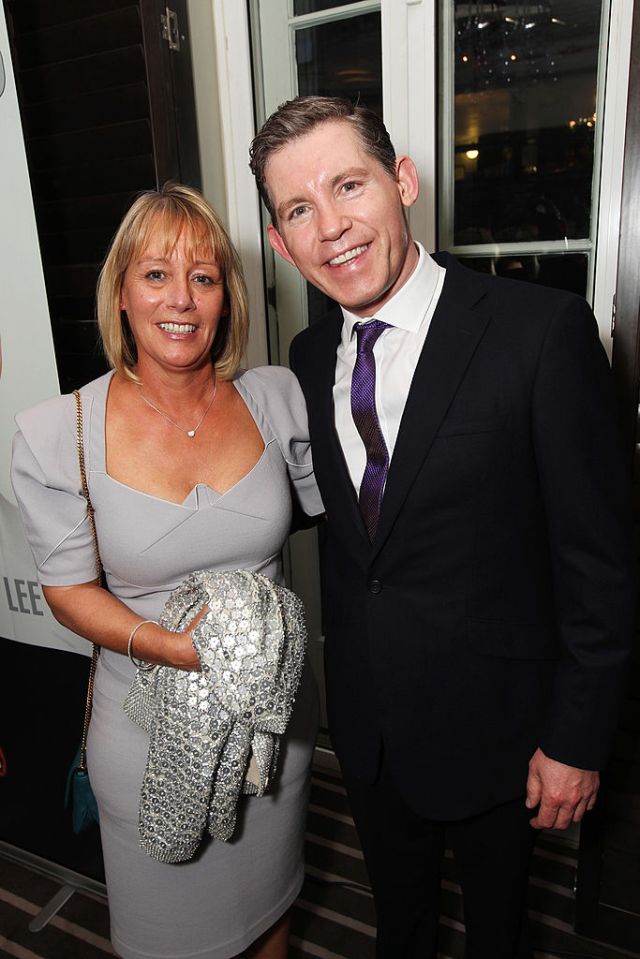 Lee and Heather Evans at a book launch.