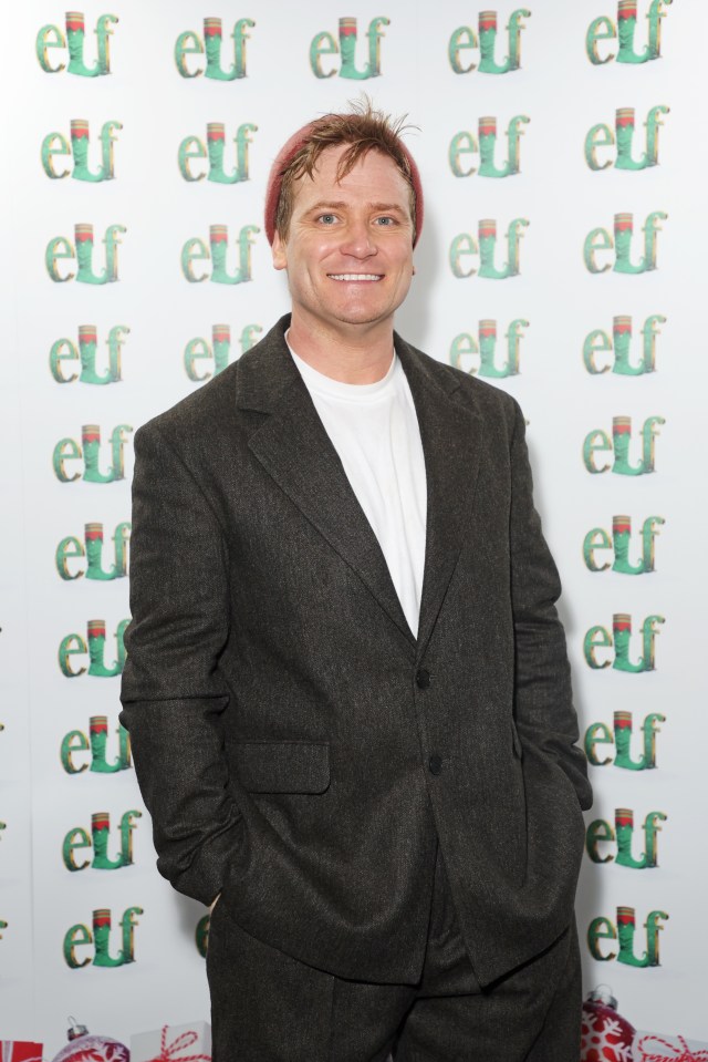 Matthew Wolfenden at the Elf The Musical press night.