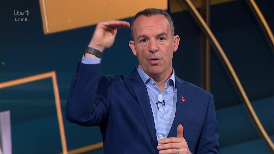 Martin Lewis on The Martin Lewis Money Show ITV1.