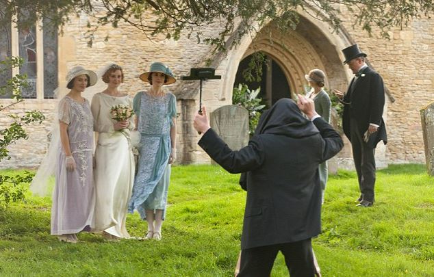 The village church has been the scene of much drama, having seen the wedding of Matthew and Lady Mary - and the jilting of Lady Edith