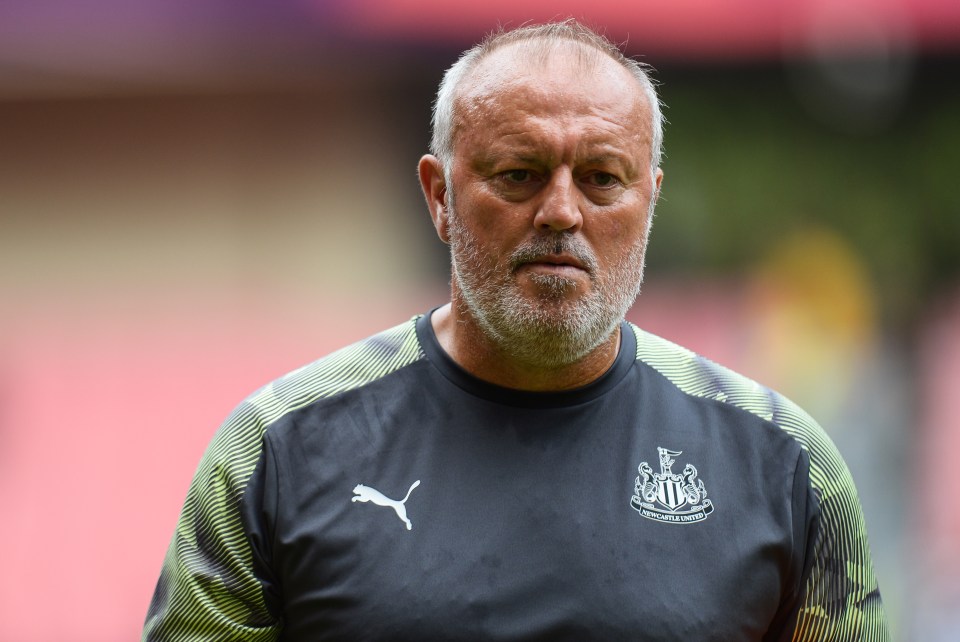 Neil Redfearn, Newcastle United's Head of Under 23's Coach.