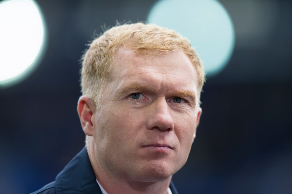 Headshot of Paul Scholes.