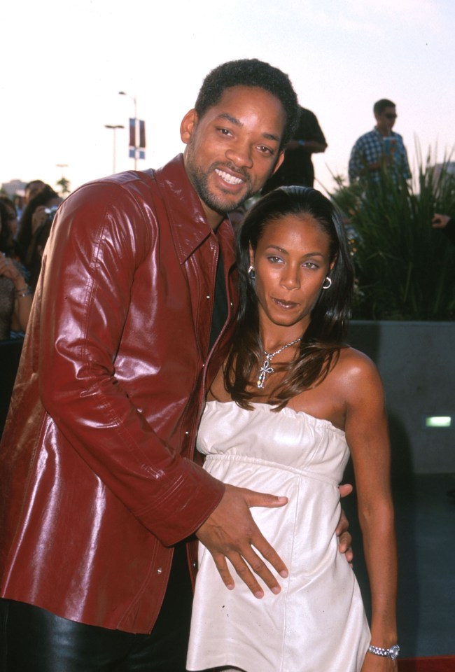 Will Smith and Jada Pinkett Smith at an event.