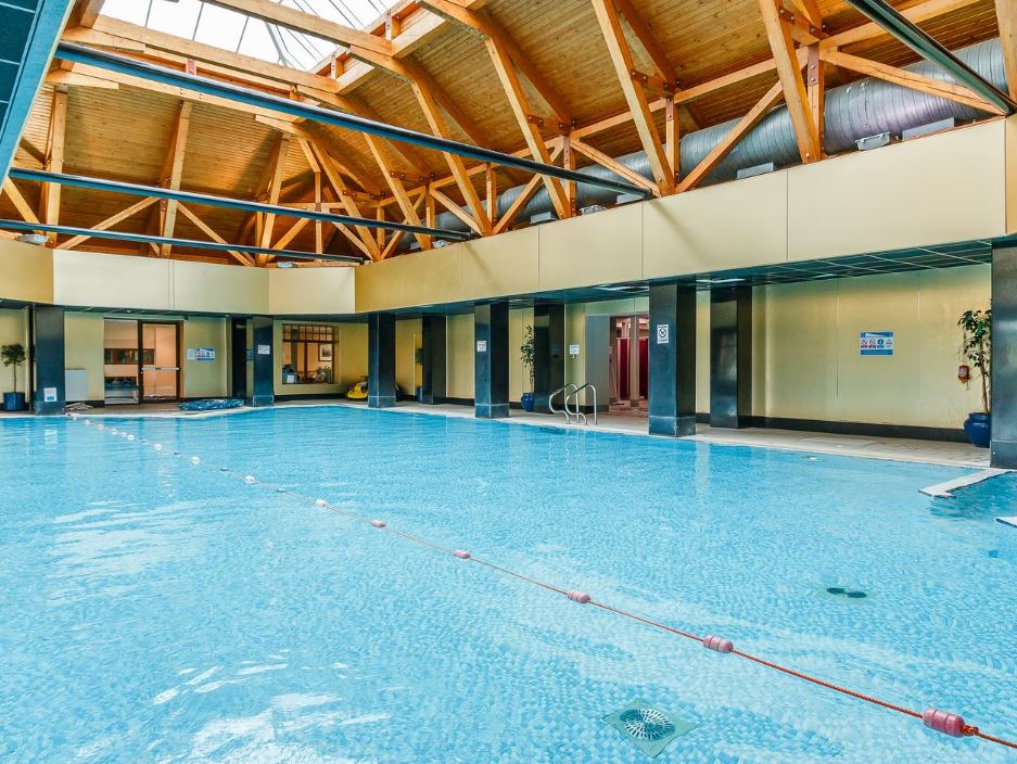 Piperdam resort holiday park indoor swimming pool.