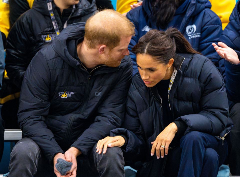 Prince Harry and Meghan Markle at the Invictus Games.