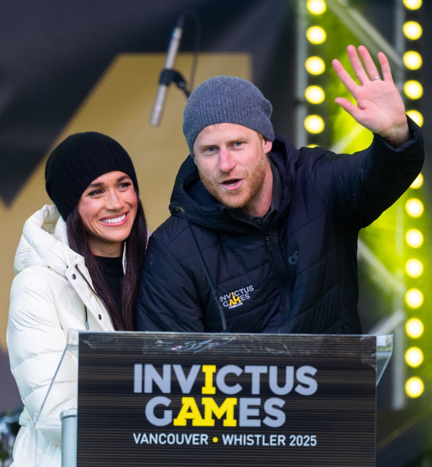 Prince Harry and Meghan Markle at the Invictus Games.