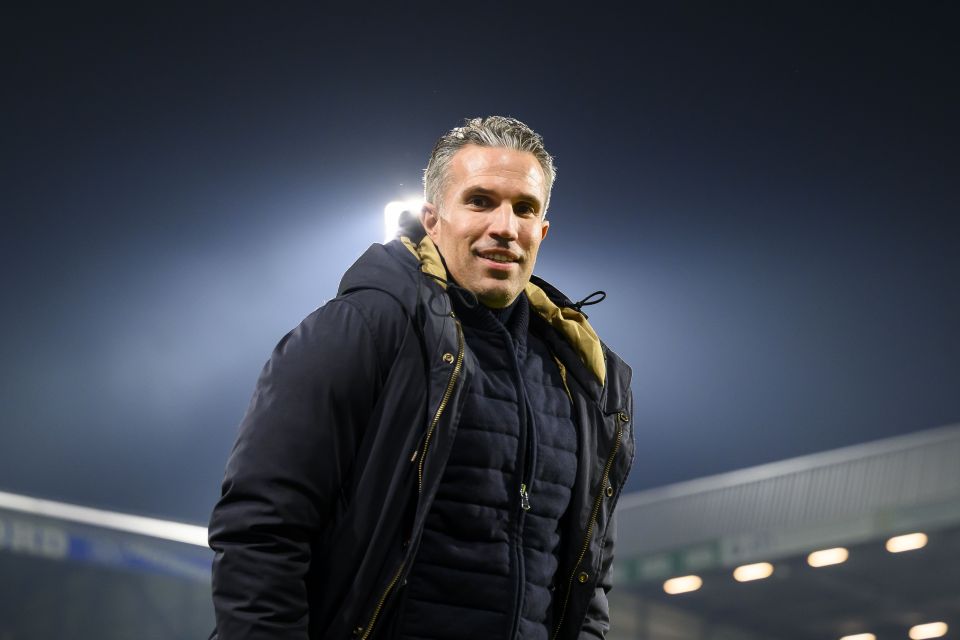 Robin van Persie, SC Heerenveen coach.