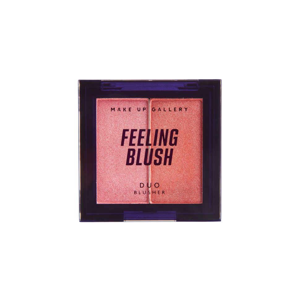 Makeup Gallery Feeling Blush Duo Blusher compact.