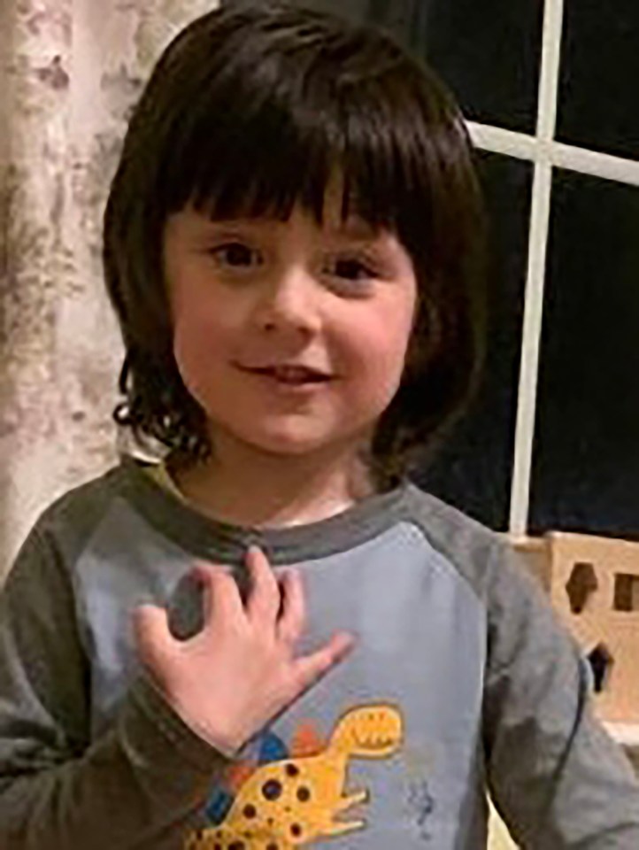 Photo of Daniel Klosi, age 4.