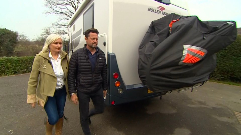 Couple fined for unknowingly transporting a migrant in their motorhome.