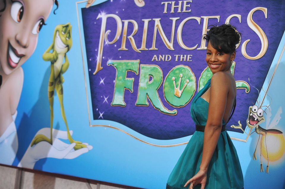 Anika Noni Rose at the premiere of Disney's "The Princess and the Frog."