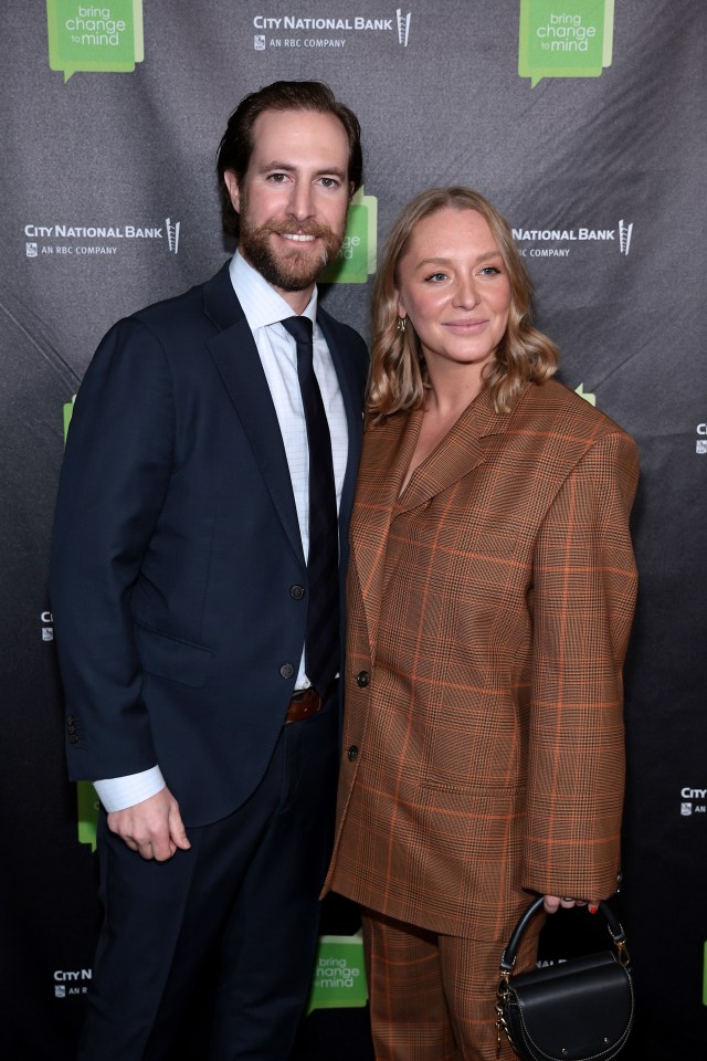 Marc Albu and Annie Starke at the 2023 Bring Change To Mind Gala.