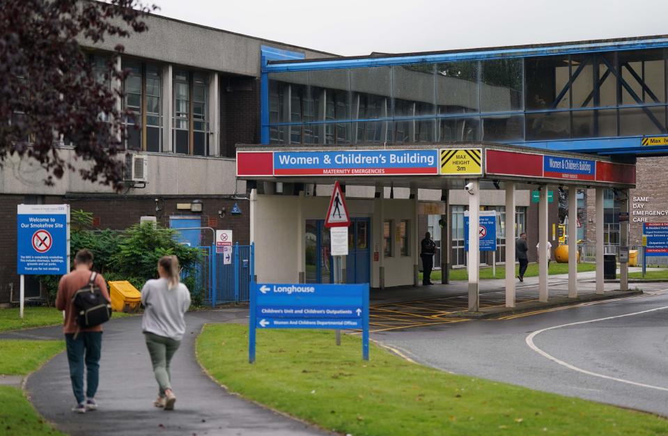 The Countess of Chester Hospital's Women & Children's Building.