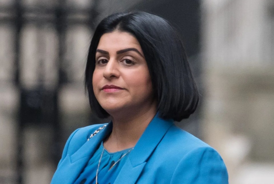 An image collage containing 1 images, Image 1 shows Shabana Mahmood, Lord Chancellor and Secretary of State for Justice, arriving at Downing Street