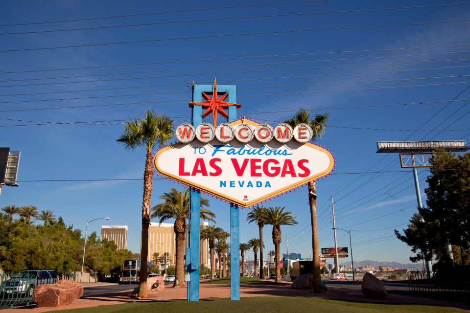 Welcome to Fabulous Las Vegas, Nevada sign.