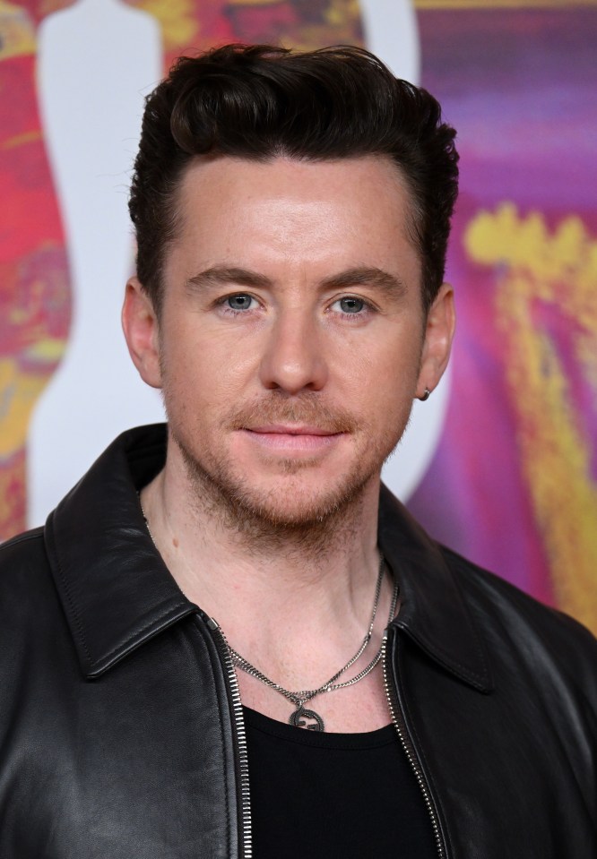 Danny Jones of McFly at the BRIT Awards 2024.