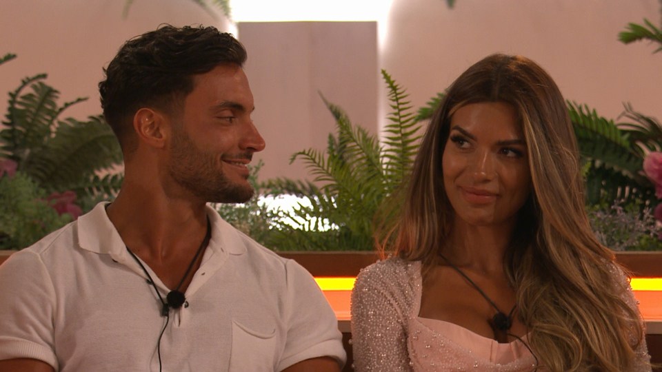 Davide and Ekin-Su from Love Island.