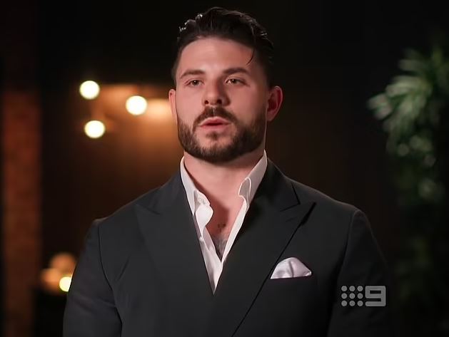 Groom from Married At First Sight speaking.