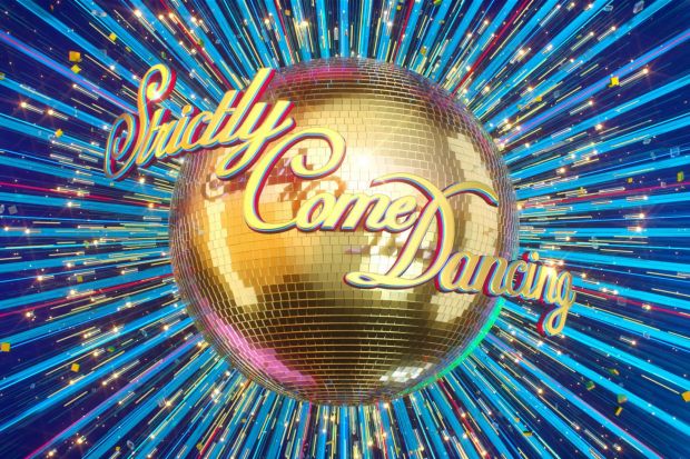 An image collage containing 1 images, Image 1 shows Strictly Come Dancing 2022 logo with disco ball