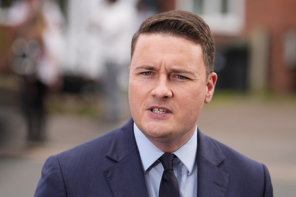 Wes Streeting, MP for Ilford North, speaking at the scene of a stabbing.