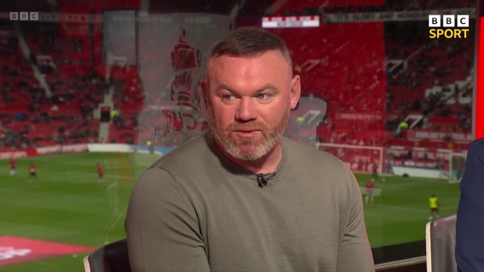 Wayne Rooney on BBC Sport discussing Manchester United.